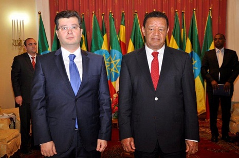 Ambassador Elman Abdullayev presents his credentials to President of Ethiopia